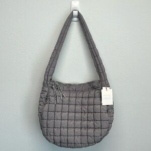 Urban Expressions | Quilted Hobo Bag